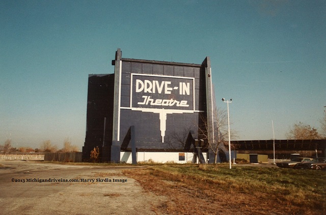 West Side Drive-In Theatre - Screen From Harry Skrdla (newer photo)